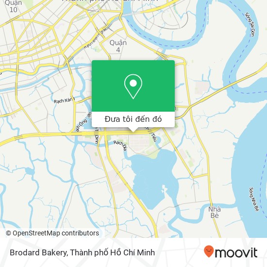 Bản đồ Brodard Bakery, ĐƯỜNG Nguyễn Văn Linh Quận 7, Thành Phố Hồ Chí Minh