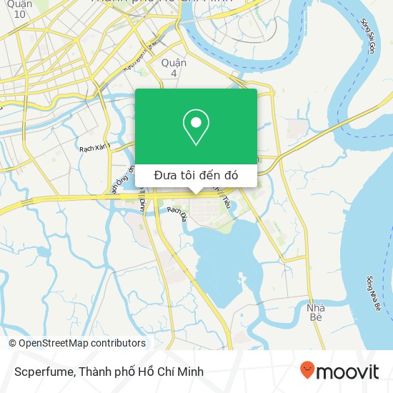 Bản đồ Scperfume, ĐƯỜNG Nguyễn Văn Linh Quận 7, Thành Phố Hồ Chí Minh