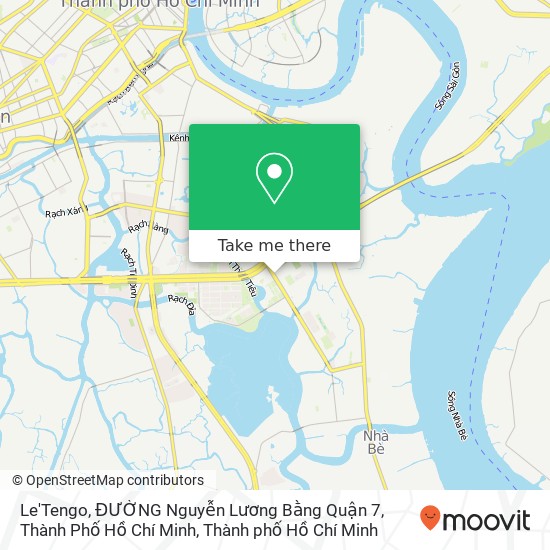 Bản đồ Le'Tengo, ĐƯỜNG Nguyễn Lương Bằng Quận 7, Thành Phố Hồ Chí Minh