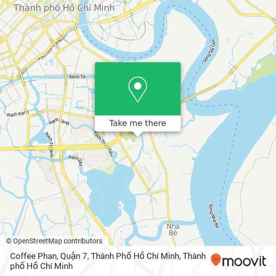 Bản đồ Coffee Phan, Quận 7, Thành Phố Hồ Chí Minh