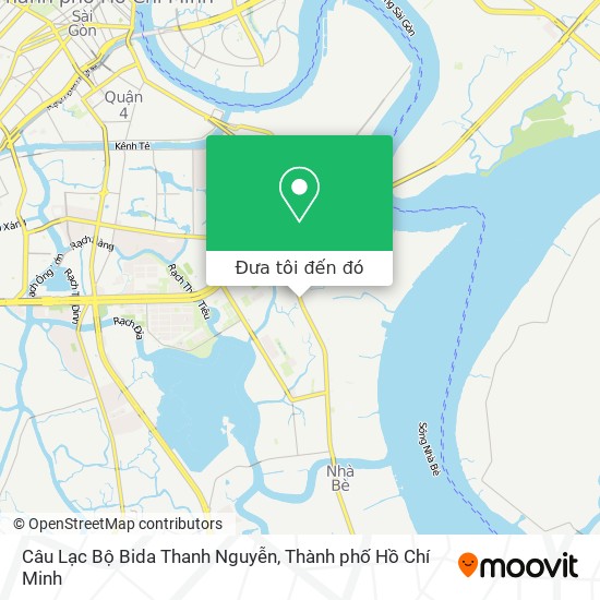 Bản đồ Câu Lạc Bộ Bida Thanh Nguyễn