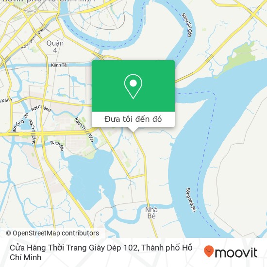 Bản đồ Cửa Hàng Thời Trang Giày Dép 102, 864 ĐƯỜNG Huỳnh Tấn Phát Quận 7, Thành Phố Hồ Chí Minh