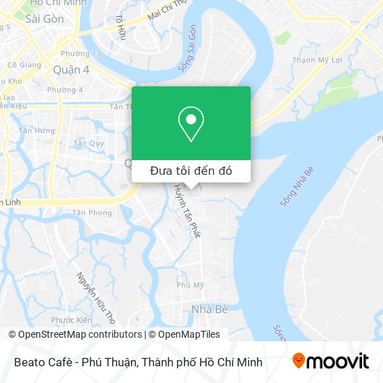 Bản đồ Beato Cafè - Phú Thuận