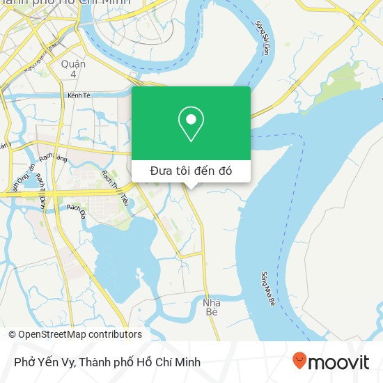 Bản đồ Phở Yến Vy, ĐƯỜNG Gò Ô Môi Quận 7, Thành Phố Hồ Chí Minh