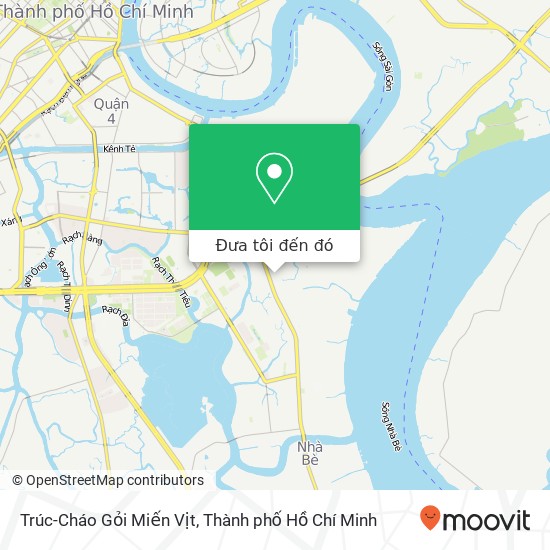 Bản đồ Trúc-Cháo Gỏi Miến Vịt, ĐƯỜNG Phú Thuận Quận 7, Thành Phố Hồ Chí Minh