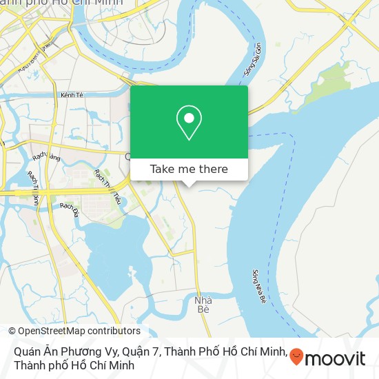 Bản đồ Quán Ăn Phương Vy, Quận 7, Thành Phố Hồ Chí Minh