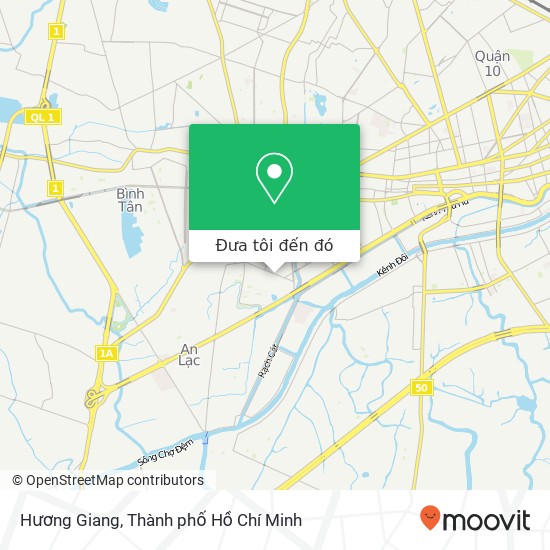 Bản đồ Hương Giang, ĐƯỜNG Lý Chiêu Hoàng Quận 6, Thành Phố Hồ Chí Minh
