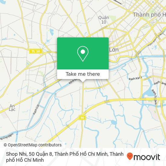 Bản đồ Shop Nhi, 50 Quận 8, Thành Phố Hồ Chí Minh