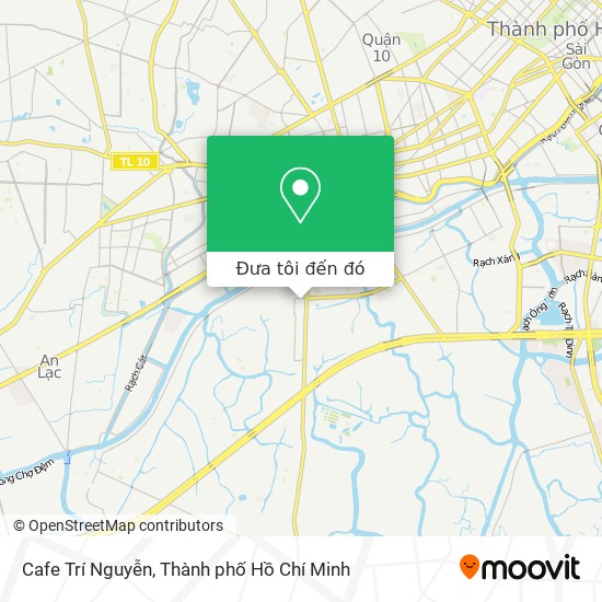 Bản đồ Cafe Trí Nguyễn
