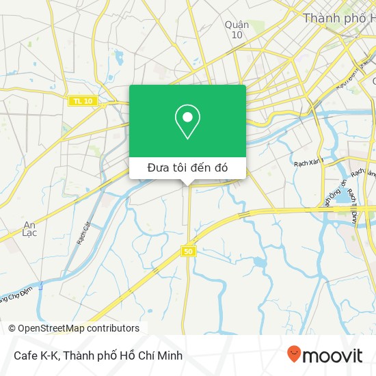 Bản đồ Cafe K-K, ĐƯỜNG Số 5 Quận 8, Thành Phố Hồ Chí Minh