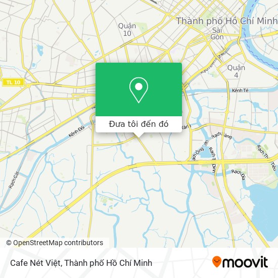 Bản đồ Cafe Nét Việt