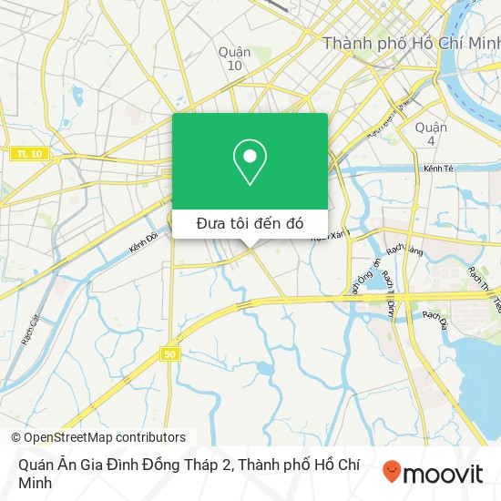Bản đồ Quán Ăn Gia Đình Đồng Tháp 2, ĐƯỜNG Tạ Quang Bửu Quận 8, Thành Phố Hồ Chí Minh
