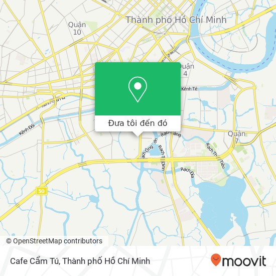 Bản đồ Cafe Cẩm Tú, ĐƯỜNG Số 8 Huyện Bình Chánh, Thành Phố Hồ Chí Minh