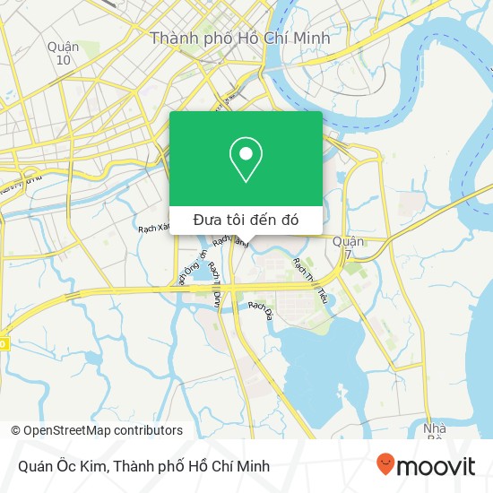 Bản đồ Quán Ốc Kim, 479 ĐƯỜNG Lê Văn Lương Quận 7, Thành Phố Hồ Chí Minh