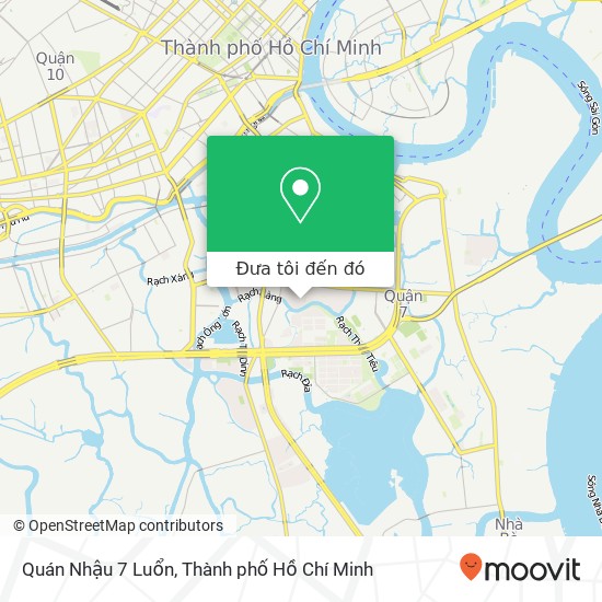 Bản đồ Quán Nhậu 7 Luổn, ĐƯỜNG Số 65 Quận 7, Thành Phố Hồ Chí Minh