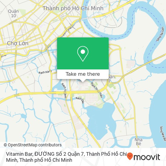 Bản đồ Vitamin Bar, ĐƯỜNG Số 2 Quận 7, Thành Phố Hồ Chí Minh