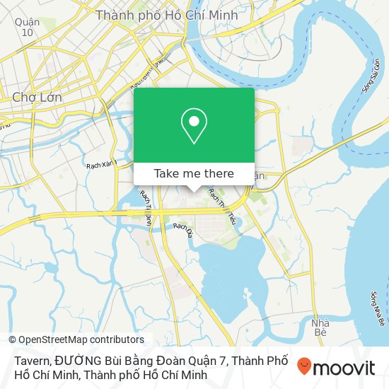 Bản đồ Tavern, ĐƯỜNG Bùi Bằng Đoàn Quận 7, Thành Phố Hồ Chí Minh