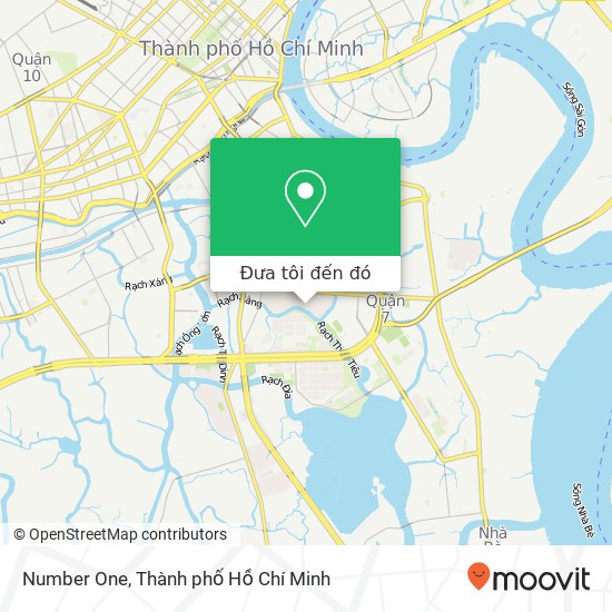 Bản đồ Number One, 17 ĐƯỜNG Số 40 Quận 7, Thành Phố Hồ Chí Minh