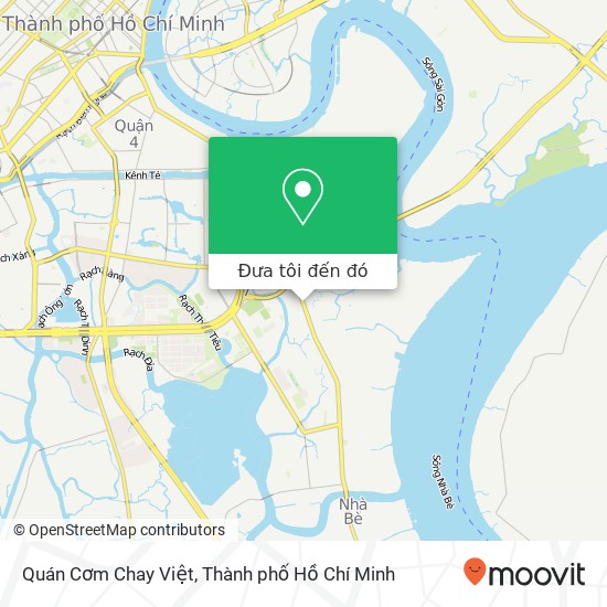 Bản đồ Quán Cơm Chay Việt, ĐƯỜNG Huỳnh Tấn Phát Quận 7, Thành Phố Hồ Chí Minh