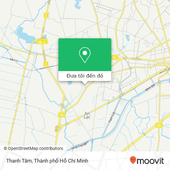 Bản đồ Thanh Tâm, ĐƯỜNG Tên Lửa Quận Bình Tân, Thành Phố Hồ Chí Minh