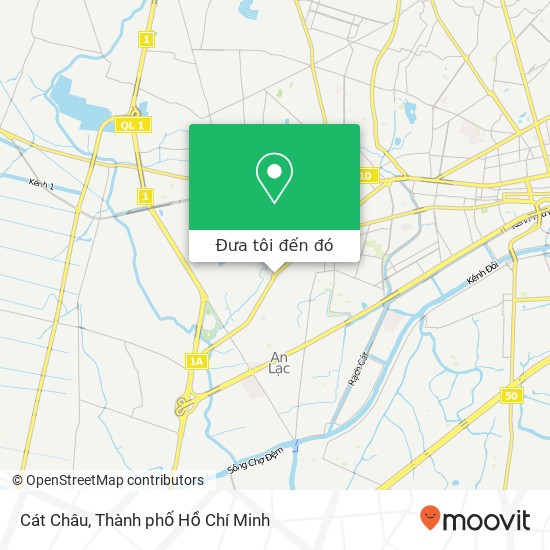 Bản đồ Cát Châu, ĐƯỜNG Kinh Dương Vương Quận Bình Tân, Thành Phố Hồ Chí Minh