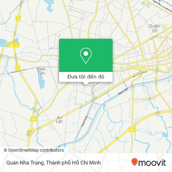 Bản đồ Quán Nha Trang, ĐƯỜNG Số 26 Quận 6, Thành Phố Hồ Chí Minh