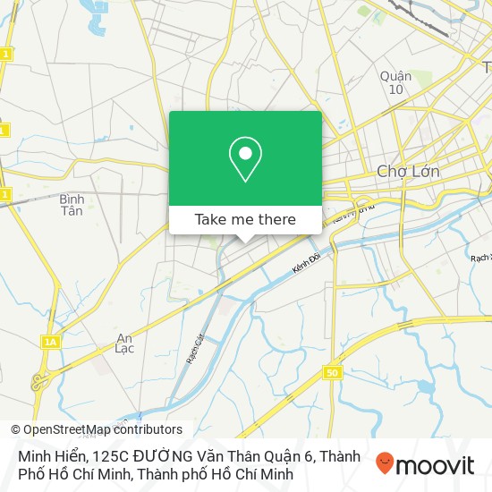Bản đồ Minh Hiển, 125C ĐƯỜNG Văn Thân Quận 6, Thành Phố Hồ Chí Minh