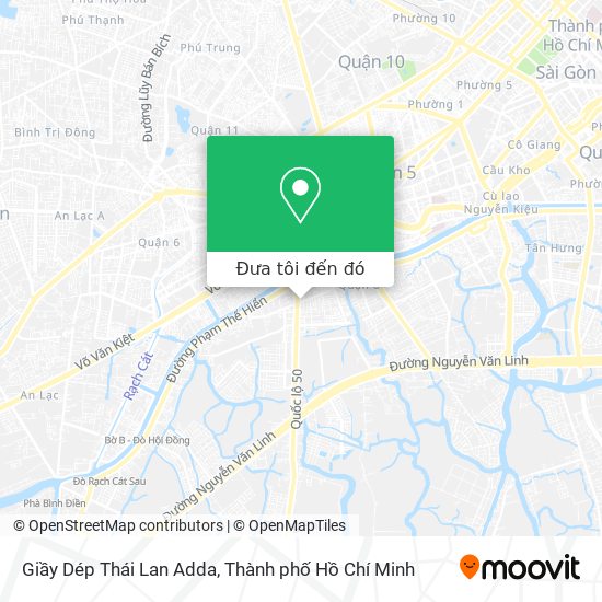 Bản đồ Giầy Dép Thái Lan Adda