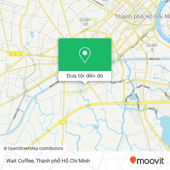 Bản đồ Wait Coffee, ĐƯỜNG Số 318 Quận 8, Thành Phố Hồ Chí Minh