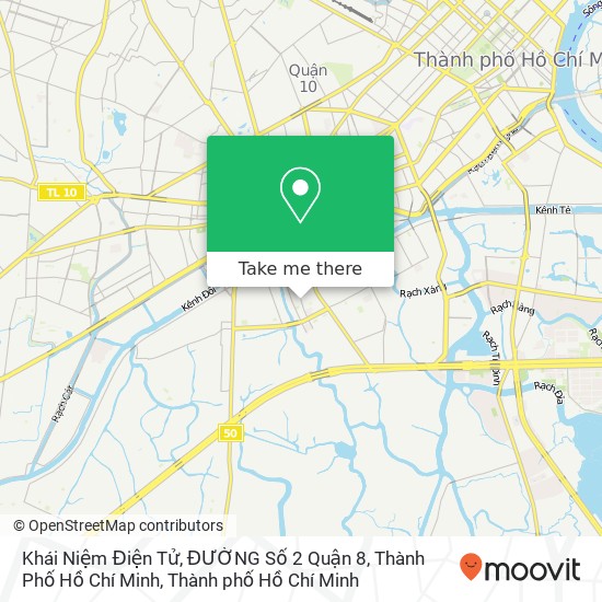 Bản đồ Khái Niệm Điện Tử, ĐƯỜNG Số 2 Quận 8, Thành Phố Hồ Chí Minh