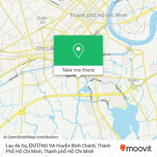 Bản đồ Lau de 3q, ĐƯỜNG 9A Huyện Bình Chánh, Thành Phố Hồ Chí Minh