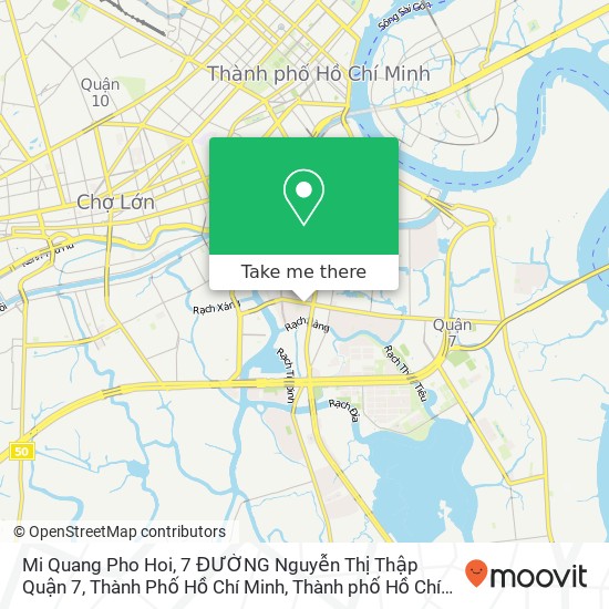 Bản đồ Mi Quang Pho Hoi, 7 ĐƯỜNG Nguyễn Thị Thập Quận 7, Thành Phố Hồ Chí Minh