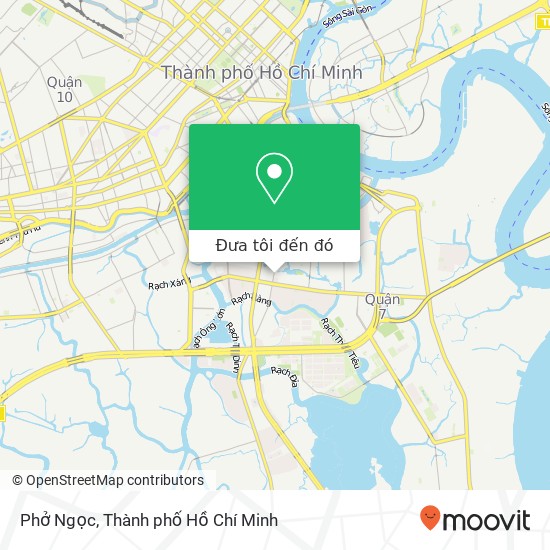 Bản đồ Phở Ngọc, 343 ĐƯỜNG Lê Văn Lương Quận 7, Thành Phố Hồ Chí Minh