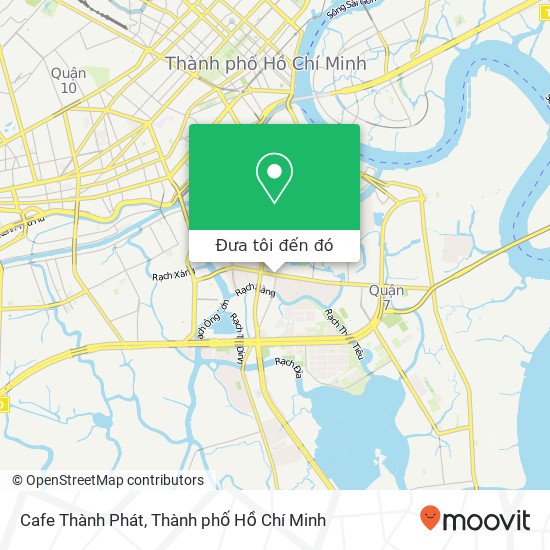 Bản đồ Cafe Thành Phát, 378 ĐƯỜNG Nguyễn Thị Thập Quận 7, Thành Phố Hồ Chí Minh