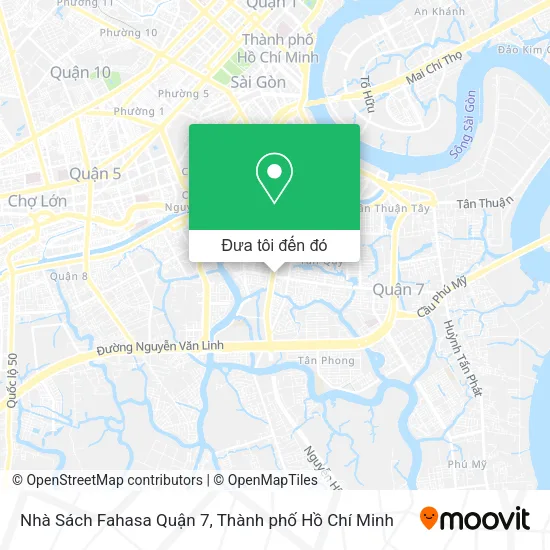 Bản đồ Nhà Sách Fahasa Quận 7