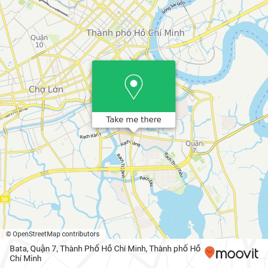 Bản đồ Bata, Quận 7, Thành Phố Hồ Chí Minh