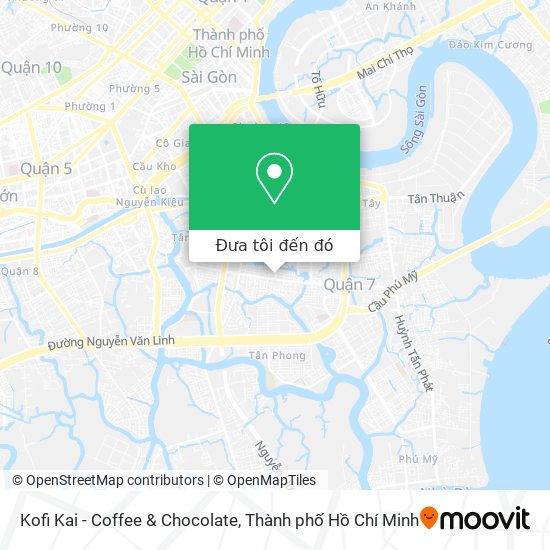 Bản đồ Kofi Kai - Coffee & Chocolate