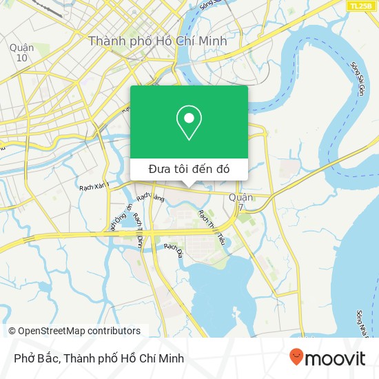 Bản đồ Phở Bắc, ĐƯỜNG Số 38 Quận 7, Thành Phố Hồ Chí Minh