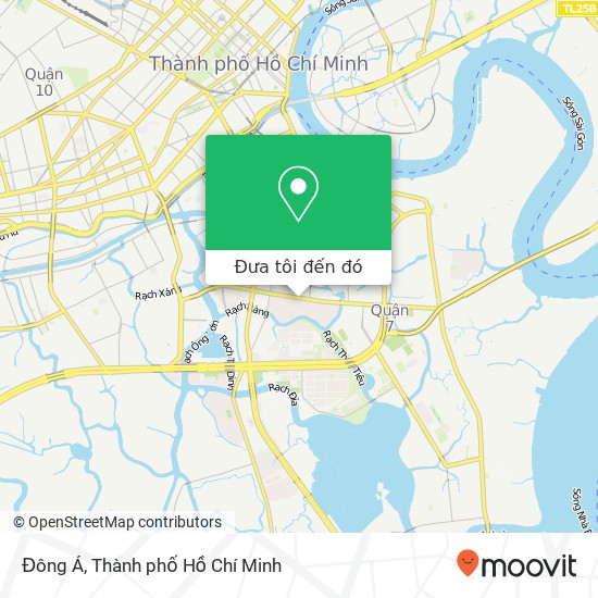 Bản đồ Đông Á, 477 ĐƯỜNG Nguyễn Thị Thập Quận 7, Thành Phố Hồ Chí Minh