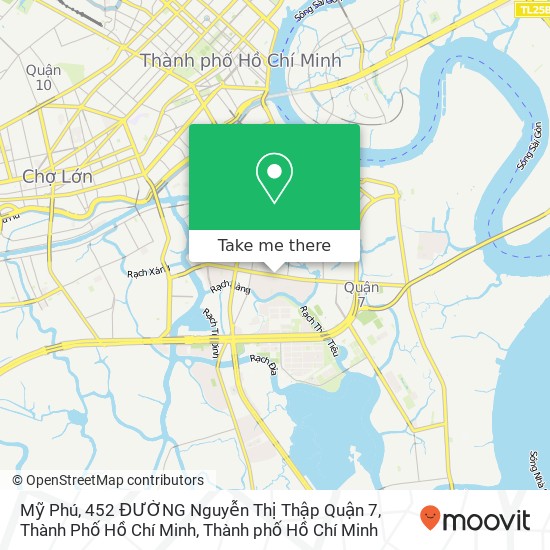 Bản đồ Mỹ Phú, 452 ĐƯỜNG Nguyễn Thị Thập Quận 7, Thành Phố Hồ Chí Minh