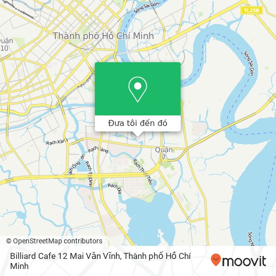 Bản đồ Billiard Cafe 12 Mai Văn Vĩnh