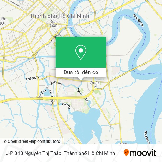 Bản đồ J-P 343 Nguyễn Thị Thập