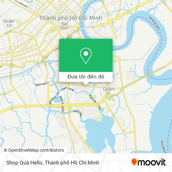 Bản đồ Shop Quà Hello