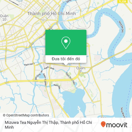 Bản đồ Mizuwa Tea Nguyễn Thị Thập, 360 ĐƯỜNG Nguyễn Thị Thập Quận 7, Thành Phố Hồ Chí Minh