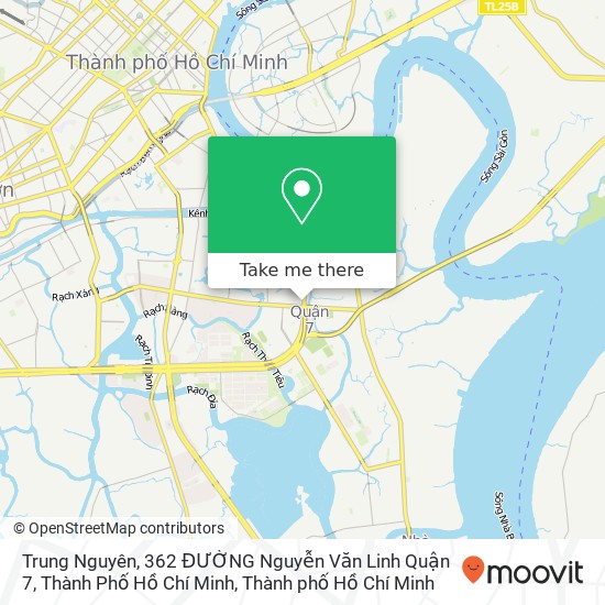 Bản đồ Trung Nguyên, 362 ĐƯỜNG Nguyễn Văn Linh Quận 7, Thành Phố Hồ Chí Minh