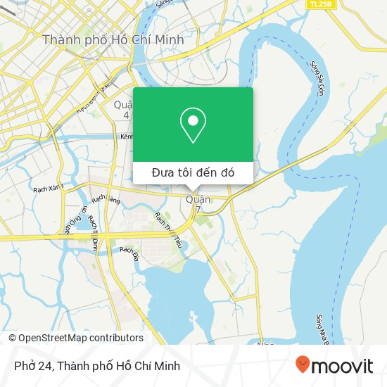 Bản đồ Phở 24, 358 ĐƯỜNG Nguyễn Văn Linh Quận 7, Thành Phố Hồ Chí Minh