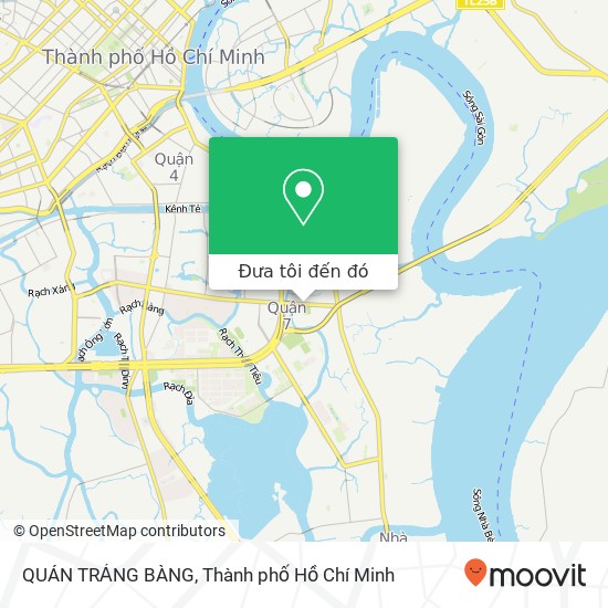 Bản đồ QUÁN TRẢNG BÀNG, ĐƯỜNG Nguyễn Thị Thập Quận 7, Thành Phố Hồ Chí Minh