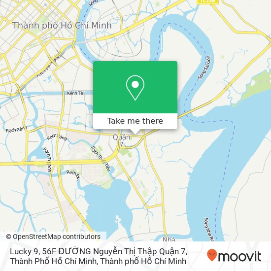 Bản đồ Lucky 9, 56F ĐƯỜNG Nguyễn Thị Thập Quận 7, Thành Phố Hồ Chí Minh