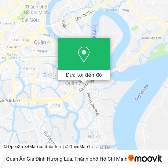 Bản đồ Quán Ăn Gia Đình Hương Lúa