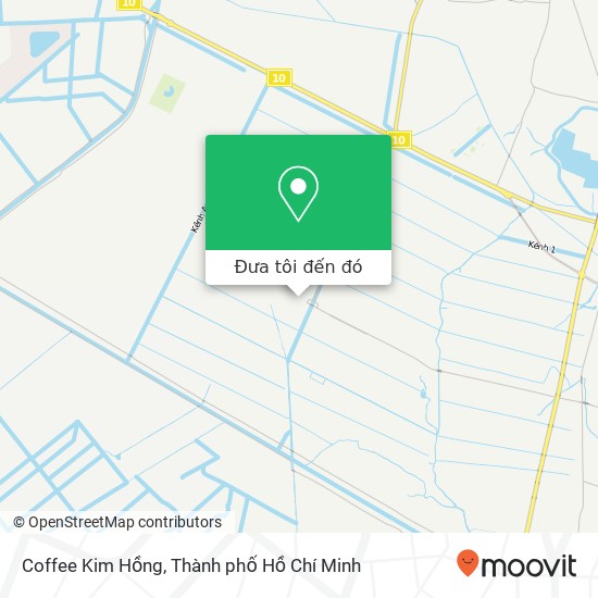 Bản đồ Coffee Kim Hồng, ĐƯỜNG Trần Đại Nghĩa Huyện Bình Chánh, Thành Phố Hồ Chí Minh